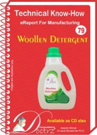 Woolen Detergent Manufacturing Technical Knowhow