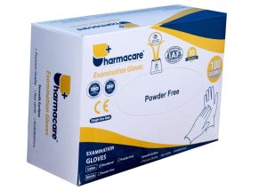 Pharmacare Latex Examination Gloves Powder Free
