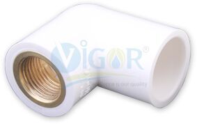 UPVC Reducer Brass Elbow