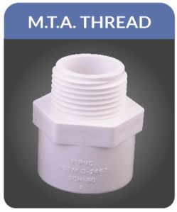 UPVC Threaded MTA