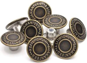 brass buttons