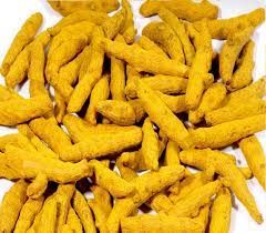 dry turmeric finger