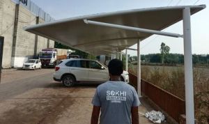 Tensile Roofing Shed