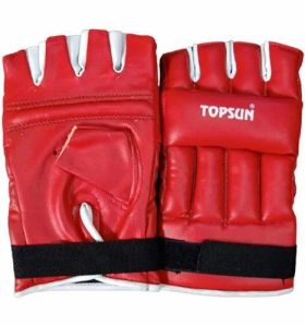 Leather Cut Punching Gloves