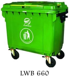 wheeled waste bin