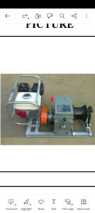 Electric Petrol Engine Power Winches