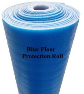 BLUE FLOOR GUARD ROLL