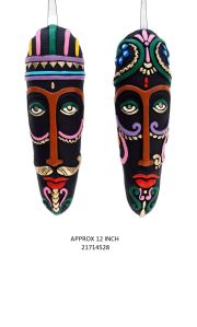 multicolor terracotta decorative wall mask