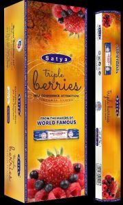 Satya Triple Berries Incense Sticks