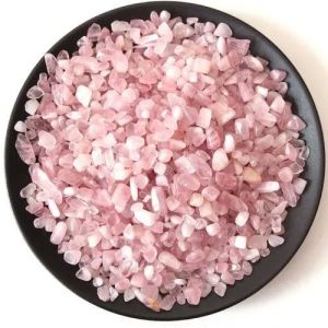 Rose Quartz Gemstone Chips