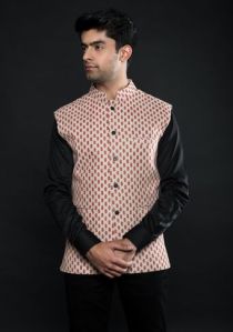 Printed Jute Jacket