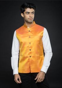 Saffron Silk Jacket