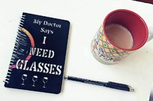 My Doctor Says I Need Glasses Notebook