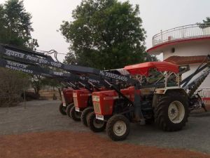 Swaraj Tractor fitted Pole Erection And Post Hole Digger