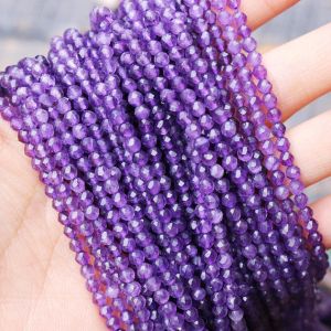 amethyst faceted beads