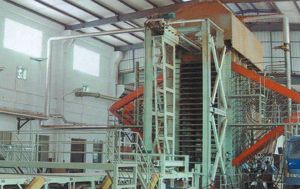 particle board production line