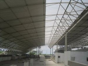 Polycarbonate shed