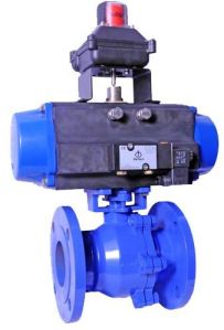 Pneumatic Actuator Operated Ball Valve