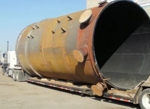 Abrasion Resistant Rubber Lined Vessel