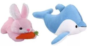 Rabbit With Carrot Soft Toy