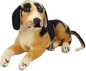 Sitting Dog Soft Toy