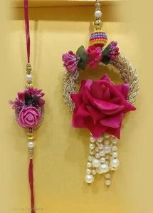 Bhaiya Bhabhi Lumba Rakhi Set