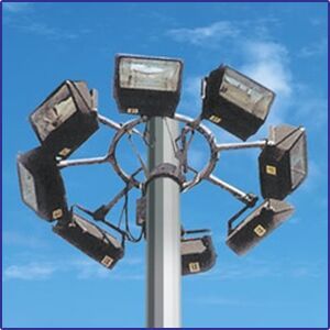 high mast lighting poles