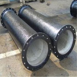 ci double flanged pipes