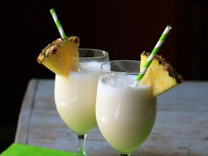 Pineapple Milkshake