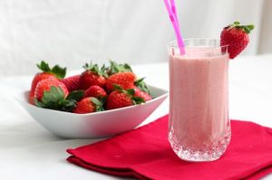 strawberry milkshake