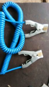 Earthing Clamp with Spiral Cable