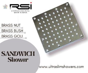 SANDWICH SHOWER SQUARE 10''X10''