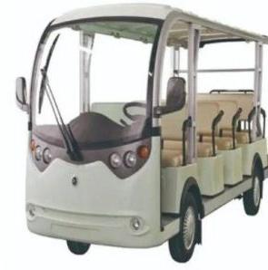 14 Seater White Electric Sightseeing Bus