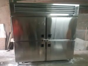 Four door vertical freezer