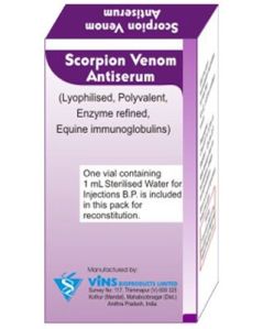 scorpion venom antiserum Injection