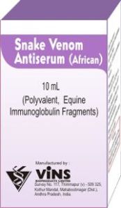 Snake Venom Antiserum (Africa) Injection