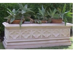 Carving Stone Planter