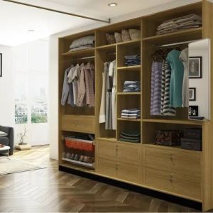 Wooden Modular Wardrobe