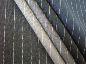 Striped Suiting Fabric