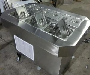 STAINLESS STEEL SALAD BAR