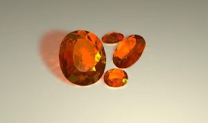 hessonite gemstones