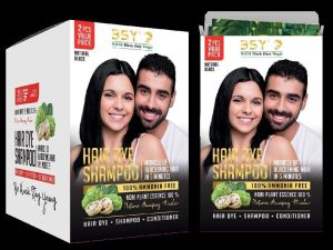 BSY Noni Premium Range Hair Dye Shampoo