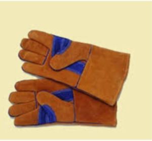 Brown Welding Leather Gloves