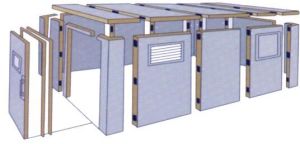 Prefabricated Modular wall system