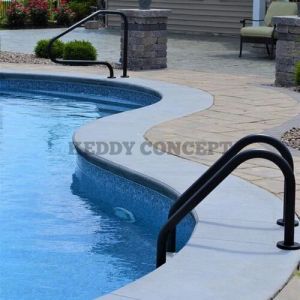 swimming pool grab rails