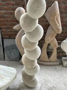 marble modern art statue