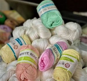 4 ply hand knitting cotton yarn