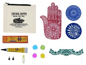 Natural Henna Body Art Kit