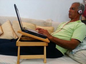 Wooden Folding Laptop Table