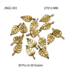 Leaves Brass Charms